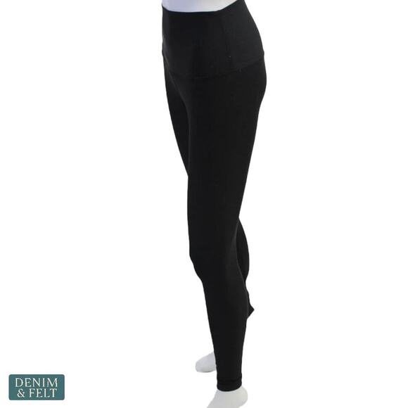 Lululemon Black Sports Bra Size 6 & High-Rise Leggings Size 4 Activewear Set - Picture 5 of 8